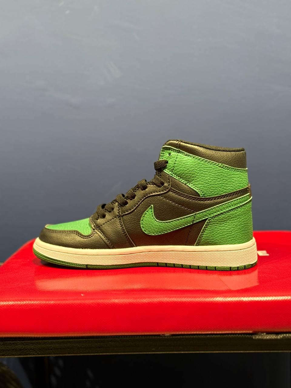 Nike air jordan 1 نایک جردن 1 ساقدار سبز