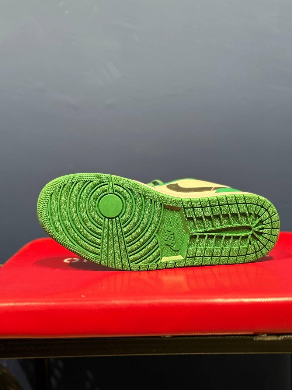 Nike air jordan 1 نایک جردن 1 سبز