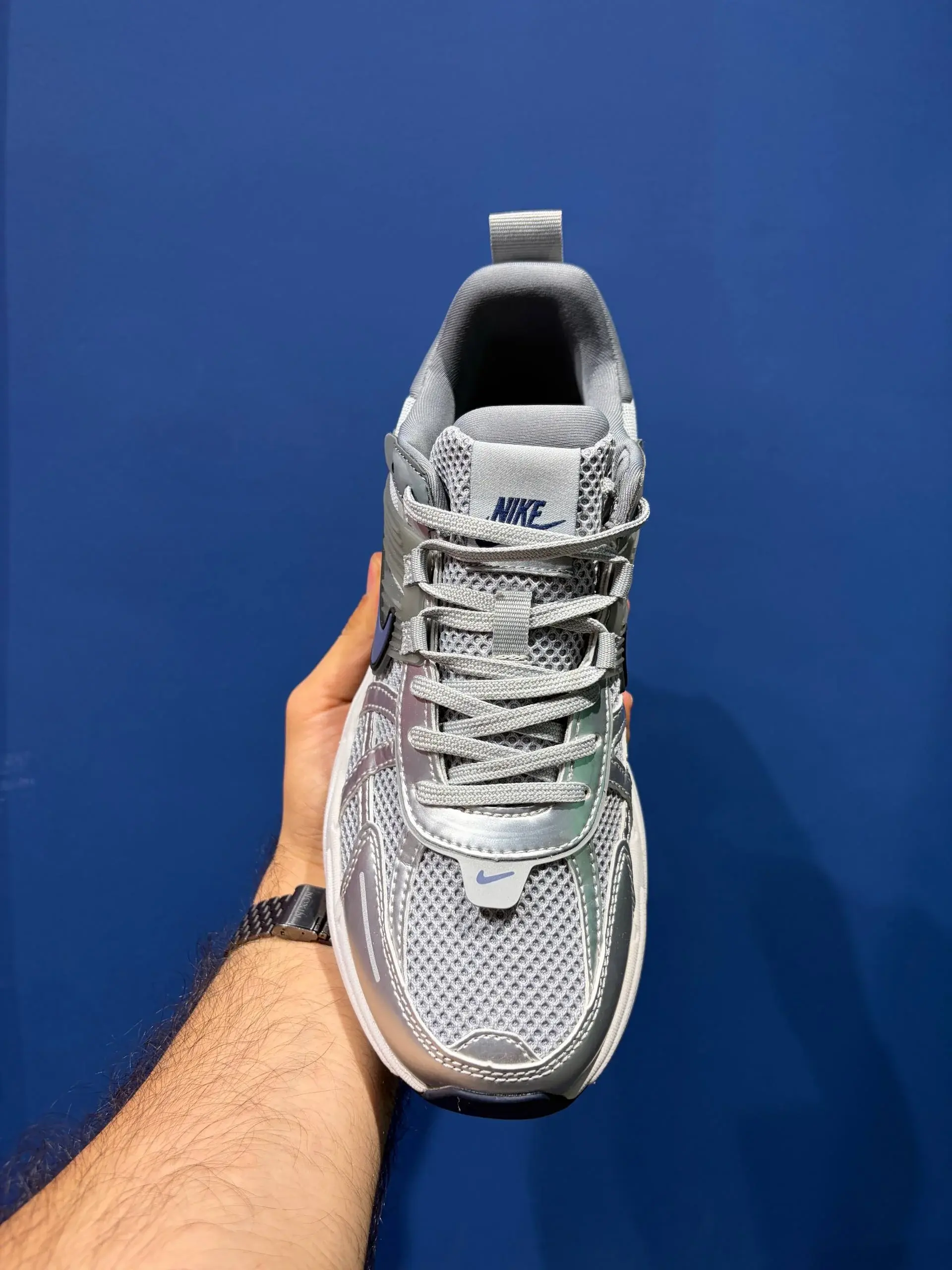 Nike v2k نایک ویتوکی نقره ای