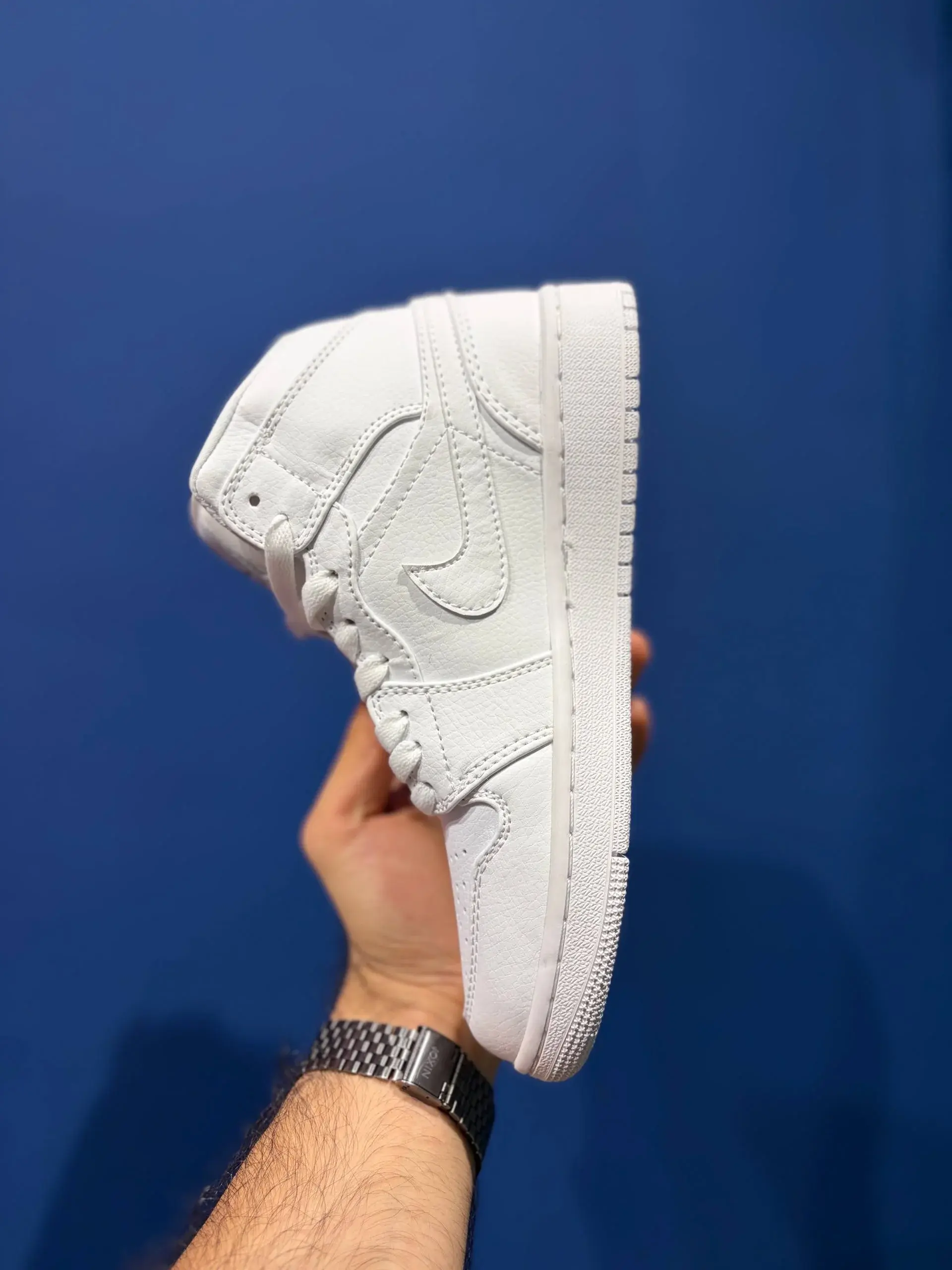 Nike air jordan 1 نایک جردن 1 ساقدار سفید