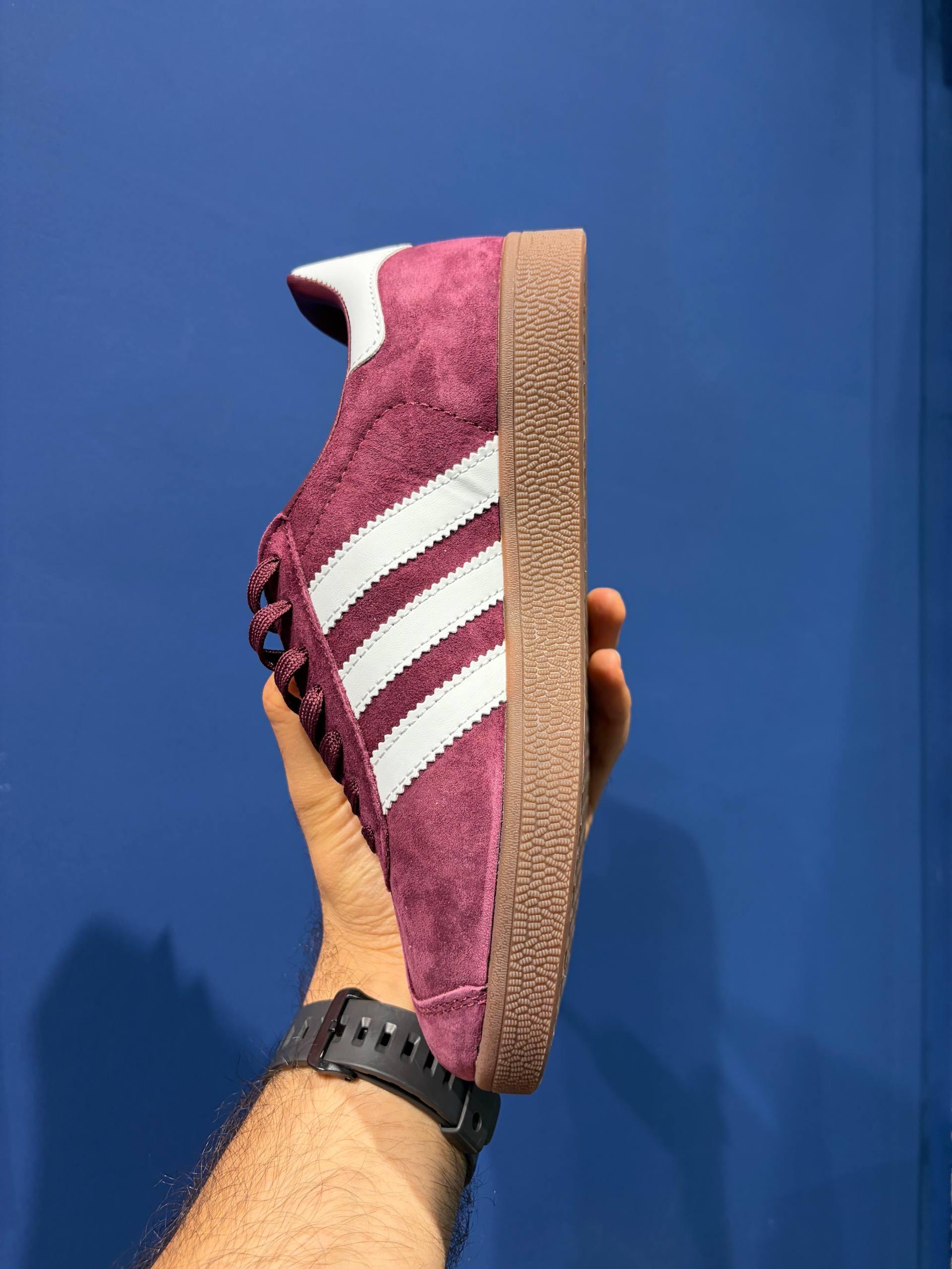 Adidas gazelle burgundy آدیداس قزل زرشکی