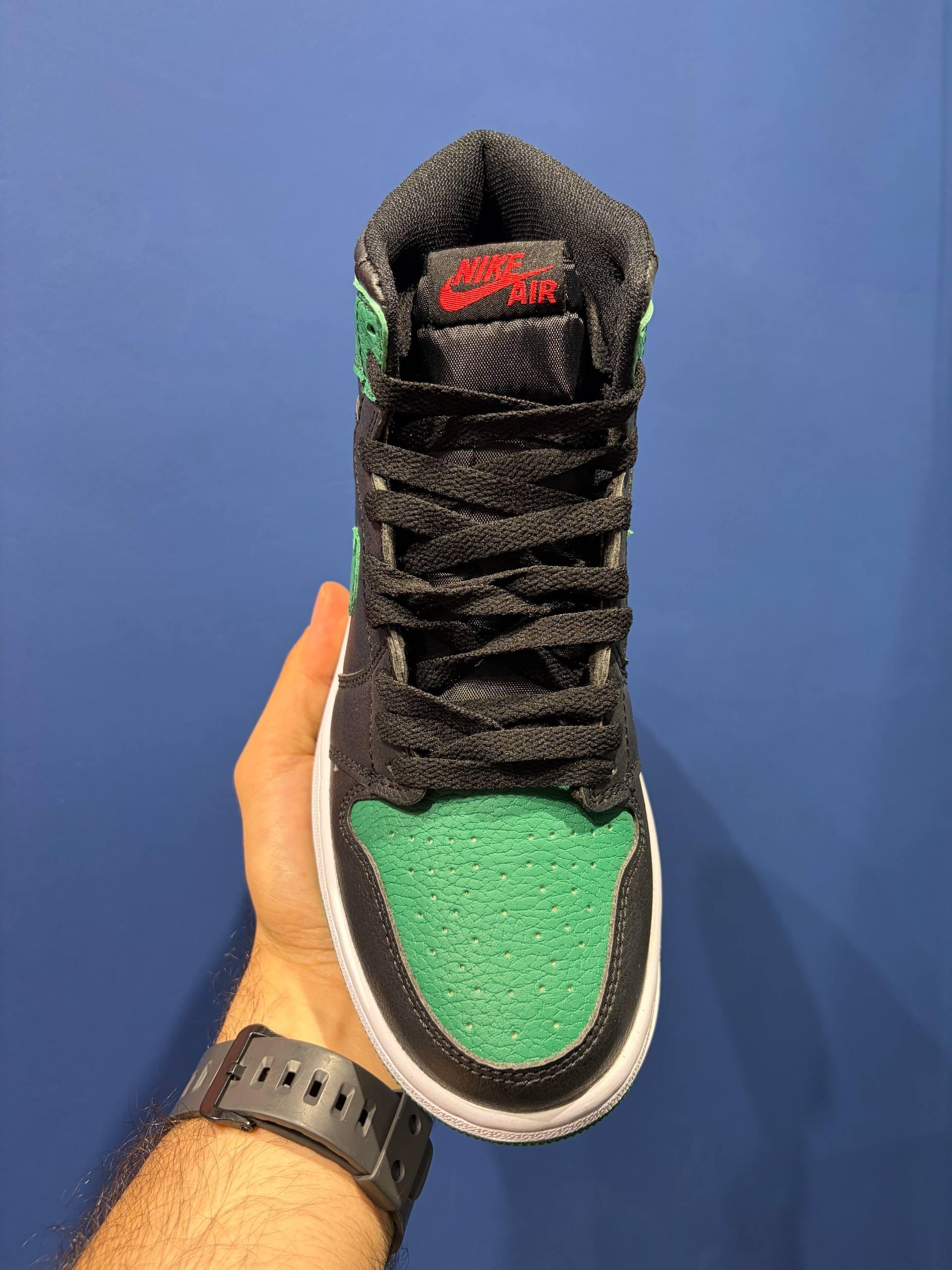 Nike air jordan 1 high pine green نایک ایر جردن 1 ساقدار سبز