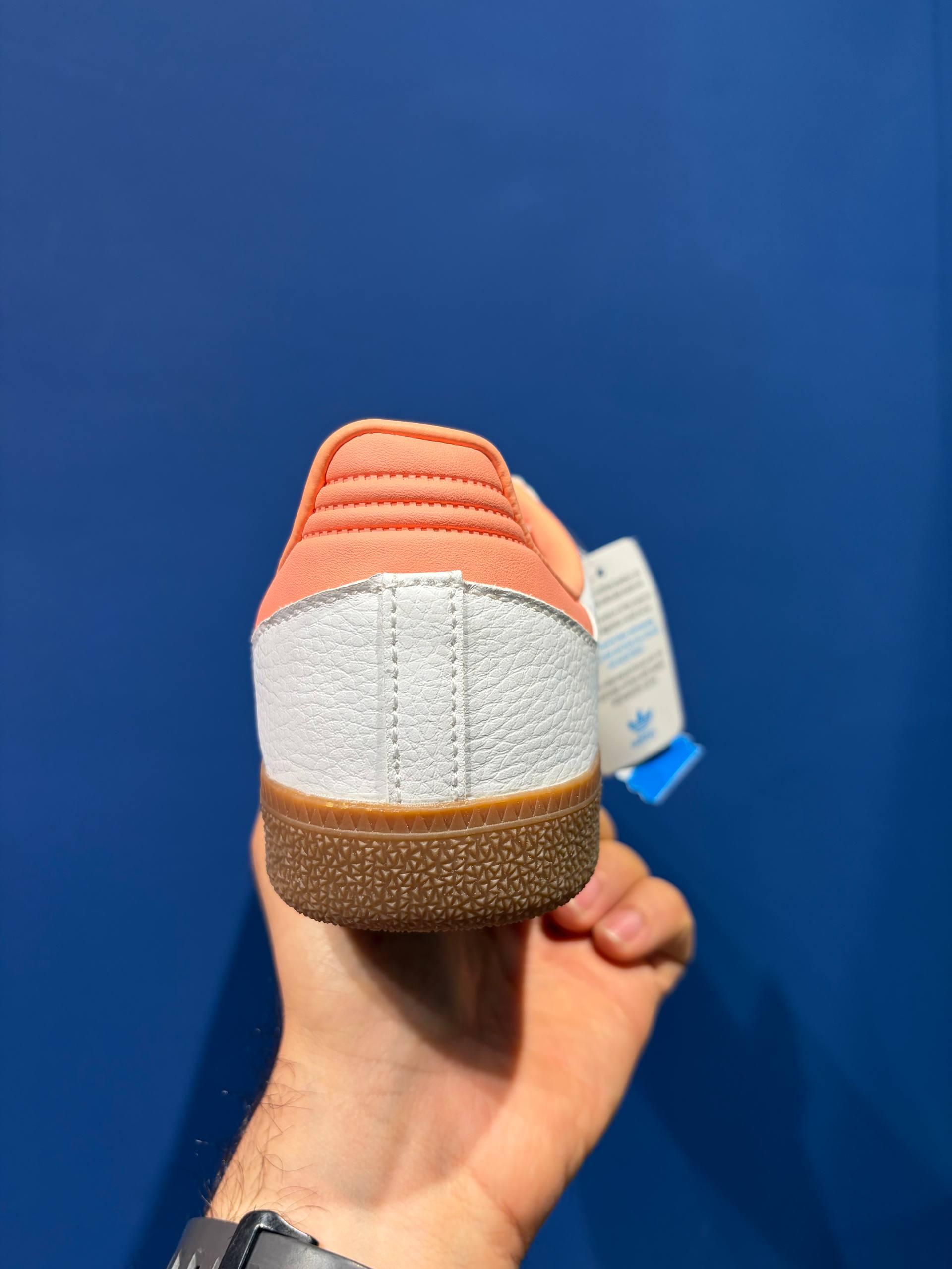 Adidas samba white pink آدیداس سامبا سفید صورتی